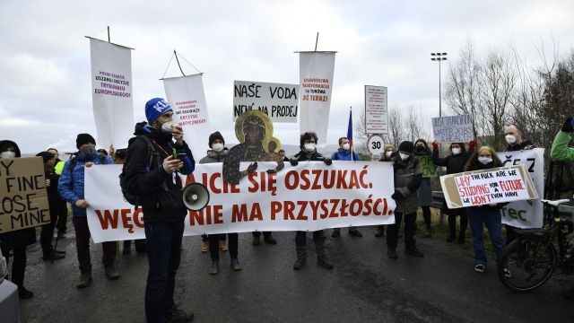 Nejste rukojmí EU, vysvětlovali aktivisté u dolu Turów místním